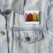 Geïmporteerde gourmet Franse macarons Vierkante Button 5,1 Cm (In situ)