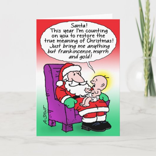 GEÏNCENSEERDE JESUS - FEESTDAGEN KAART (Voorkant)