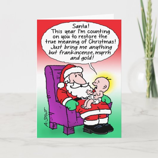 GEÏNCENSEERDE JESUS - HOLIDAIRE KAART (Voorkant)