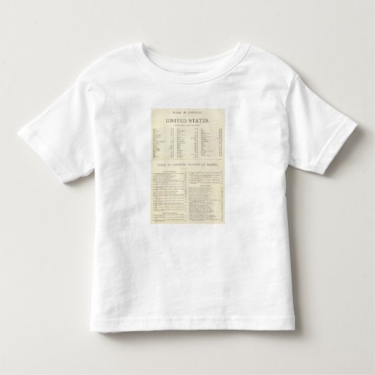 Geïndexeerde atlas van de wereld Verenigde Staten Kinder Shirts (Voorkant)