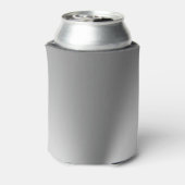 Geïndividualiseerde naam van geborsteld metaal blikjeskoeler (Blikje Achterkant)