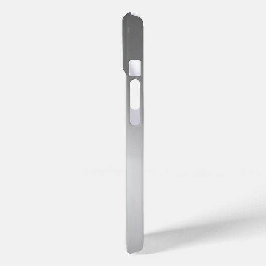 Geïndividualiseerde naam van geborsteld metaal Case-Mate iPhone case (Achterkant / Links)