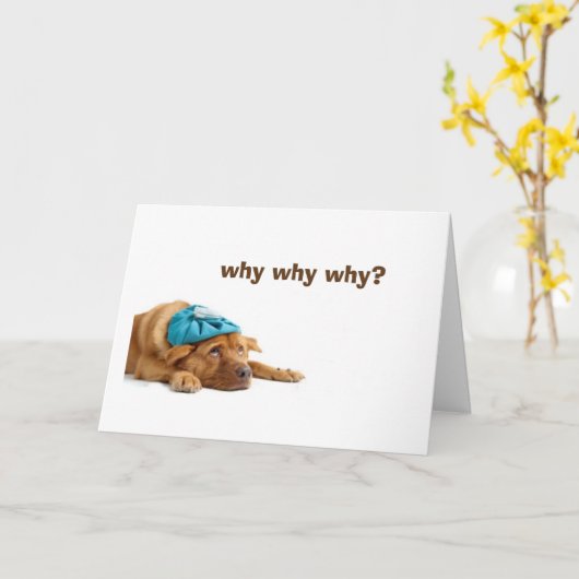 GEÏNEBRIEERDE DOG CELEBRATED UW BIRTHDAAG KAART (Gele Bloem)