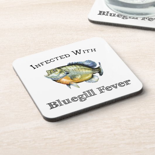 Geïnfecteerd met blauw-keelkoorts bier onderzetter (Linkerzijde)