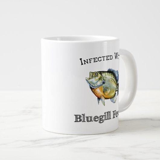 Geïnfecteerd met blauw-keelkoorts grote koffiekop (Voorkant rechts)