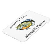 Geïnfecteerd met blauw-keelkoorts magneet (Linkerzijde)