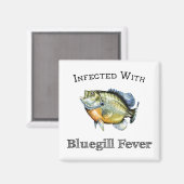 Geïnfecteerd met blauw-keelkoorts magneet (Voorkant / Achterkant)