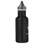 Geïnfecteerd met blauw-keelkoorts waterfles  (Links)