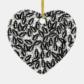Geïnfecteerd met Cockroaches Keramisch Ornament (Voorkant)