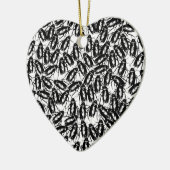 Geïnfecteerd met Cockroaches Keramisch Ornament (Links)