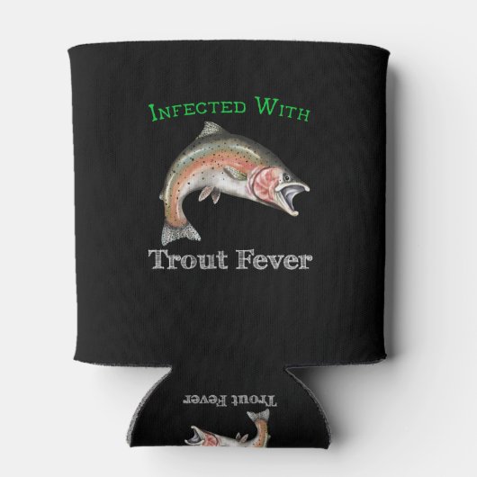 Geïnfecteerd met forelkoorts blikjeskoeler (Achterkant)