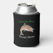 Geïnfecteerd met forelkoorts blikjeskoeler (Blikje Achterkant)