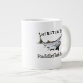 Geïnfecteerd met paddlefish koorts grote koffiekop (Voorkant rechts)