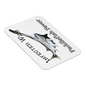 Geïnfecteerd met paddlefish koorts magneet (Rechterzijde)