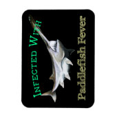 Geïnfecteerd met paddlefish koorts magneet (Verticaal)