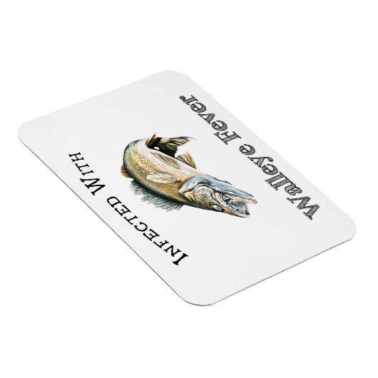 Geïnfecteerd met walleye koorts magneet (Rechterzijde)