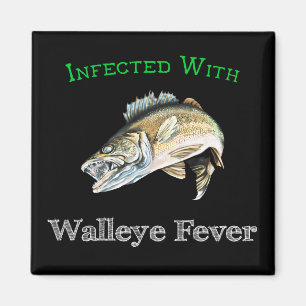Geïnfecteerd met walleye koorts magneet