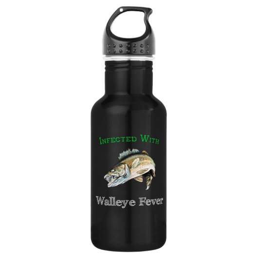 Geïnfecteerd met walleye koorts waterfles  (Voorkant)