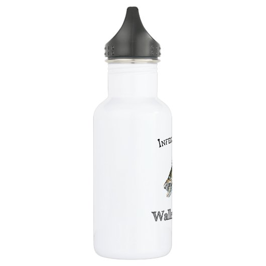 Geïnfecteerd met walleye koorts waterfles  (Links)
