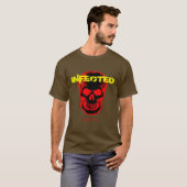 Geïnfecteerd Zombie T-shirt (Voorkant volledig)