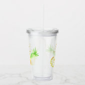 Geïnfundeerd met  liefdesananassen acryl drinkbeker (Rechts)