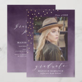 geïnkt | Fotogradatiepartij Uitnodigen Kaart (Voorkant / Achterkant)