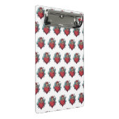 Geïnkte klassiekers: hart- en cupido klemborden (Schuin)