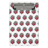 Geïnkte klassiekers: hart- en cupido klemborden (Voorkant)