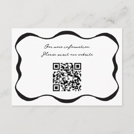 Geïnkte lint informatiekaartje (Achterkant)