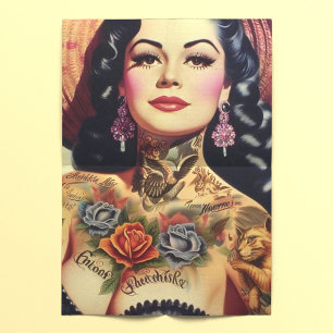  geïnkte pin-up tissuepapier