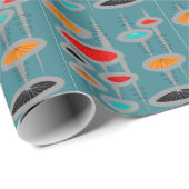 Geïnspireerd Abstract door atoommidden Cadeaupapier (Rol Hoek)