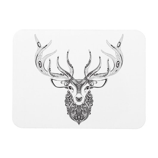 Geïnspireerd achterhoofd magneet (Horizontaal)