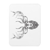 Geïnspireerd achterhoofd magneet (Verticaal)