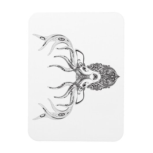 Geïnspireerd achterhoofd magneet (Verticaal)