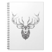 Geïnspireerd achterhoofd notitieboek (Voorkant)