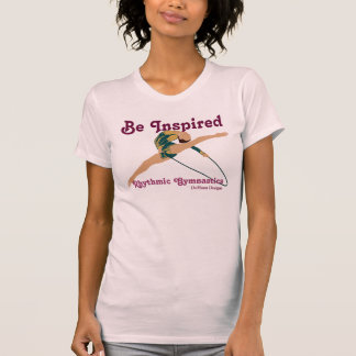 Geïnspireerd als Rythmic Gymnastic Damt-Shirt T-shirt