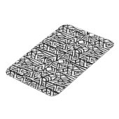 Geïnspireerd Artsy Tribal Pattern Magneet (Linkerzijde)