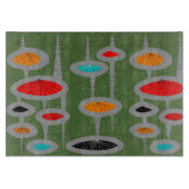 Geïnspireerd atoompatroon met middeleeuwen  snijplank (Voorkant)