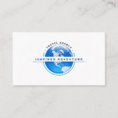 Geïnspireerd avontuur | Toerisme | Reisagent Visitekaartje (Voorkant)