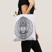 Geïnspireerd Baboon Face 2 Tote Bag (Dichtbij)
