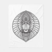 Geïnspireerd Baboon Face Fleece Deken (Voorkant)