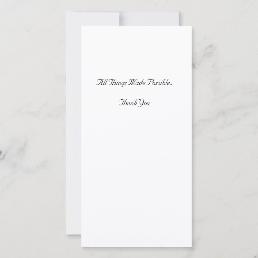 Geïnspireerd Bedankkaart (Achterkant)