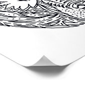 Geïnspireerd Beer 2 Poster (Hoek)