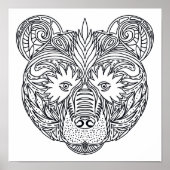 Geïnspireerd Beer 2 Poster (Voorkant)