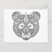 Geïnspireerd Beer Briefkaart (Voorkant)