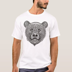 Geïnspireerd Beer gezichtsveld T-shirt