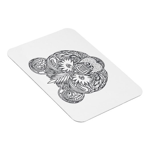 Geïnspireerd Beer Magneet (Rechterzijde)