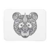 Geïnspireerd Beer Magneet (Horizontaal)