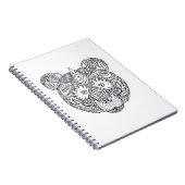 Geïnspireerd Beer Notitieboek (Rechterzijde)