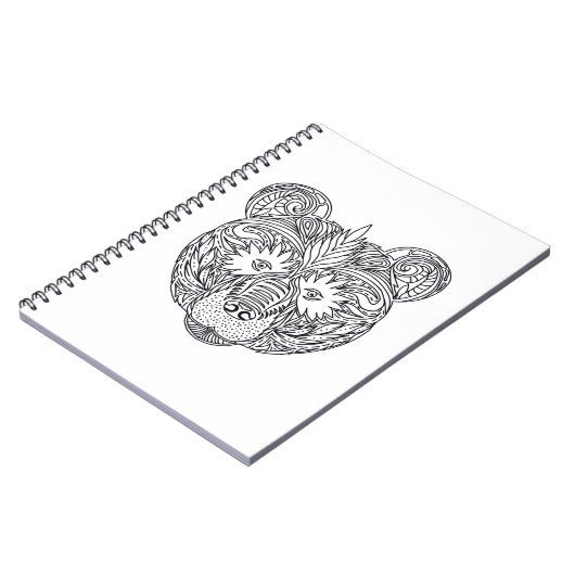 Geïnspireerd Beer Notitieboek (Linkerzijde)